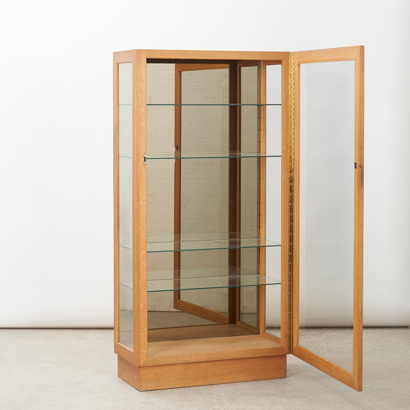 Oak Display Cabinet