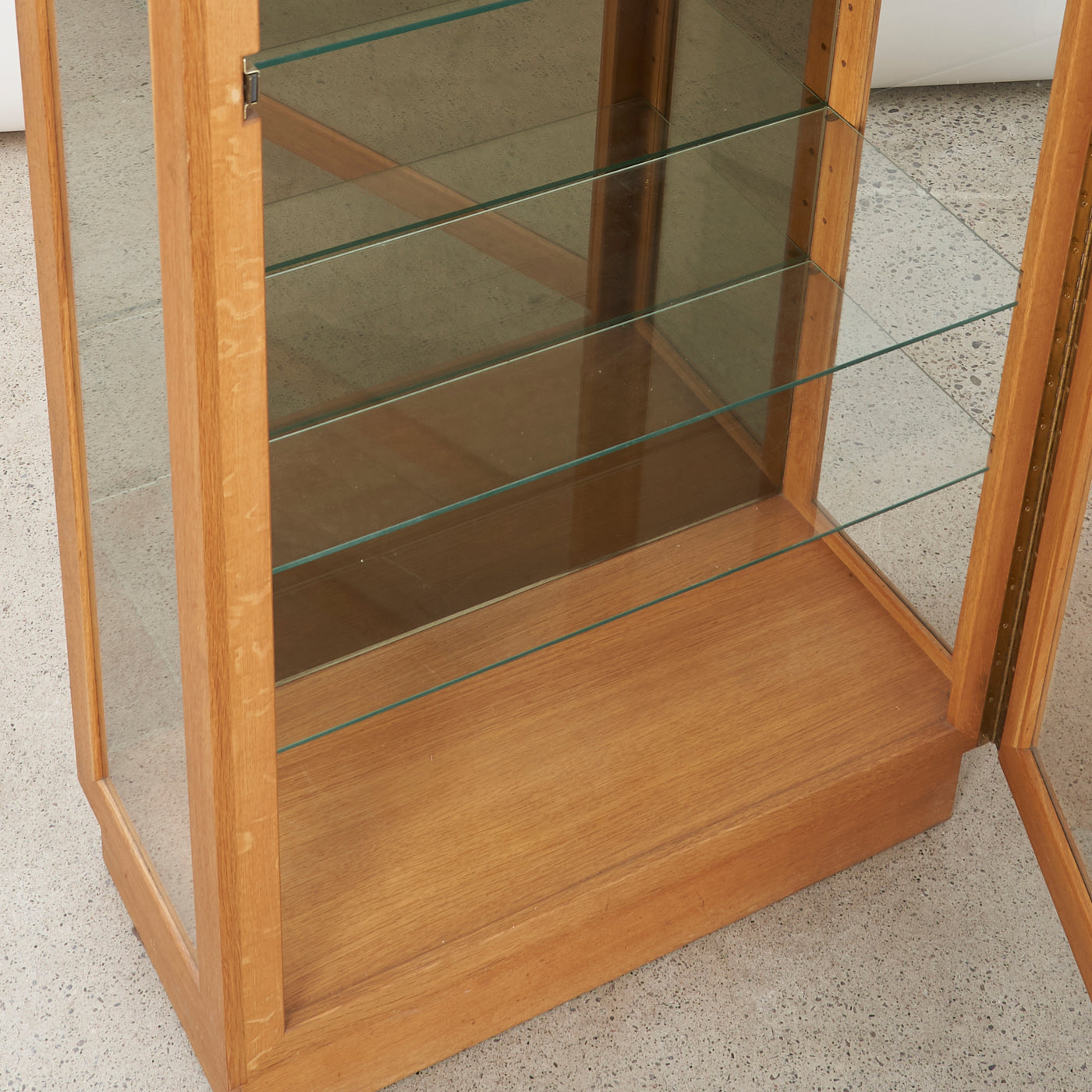 Oak Display Cabinet