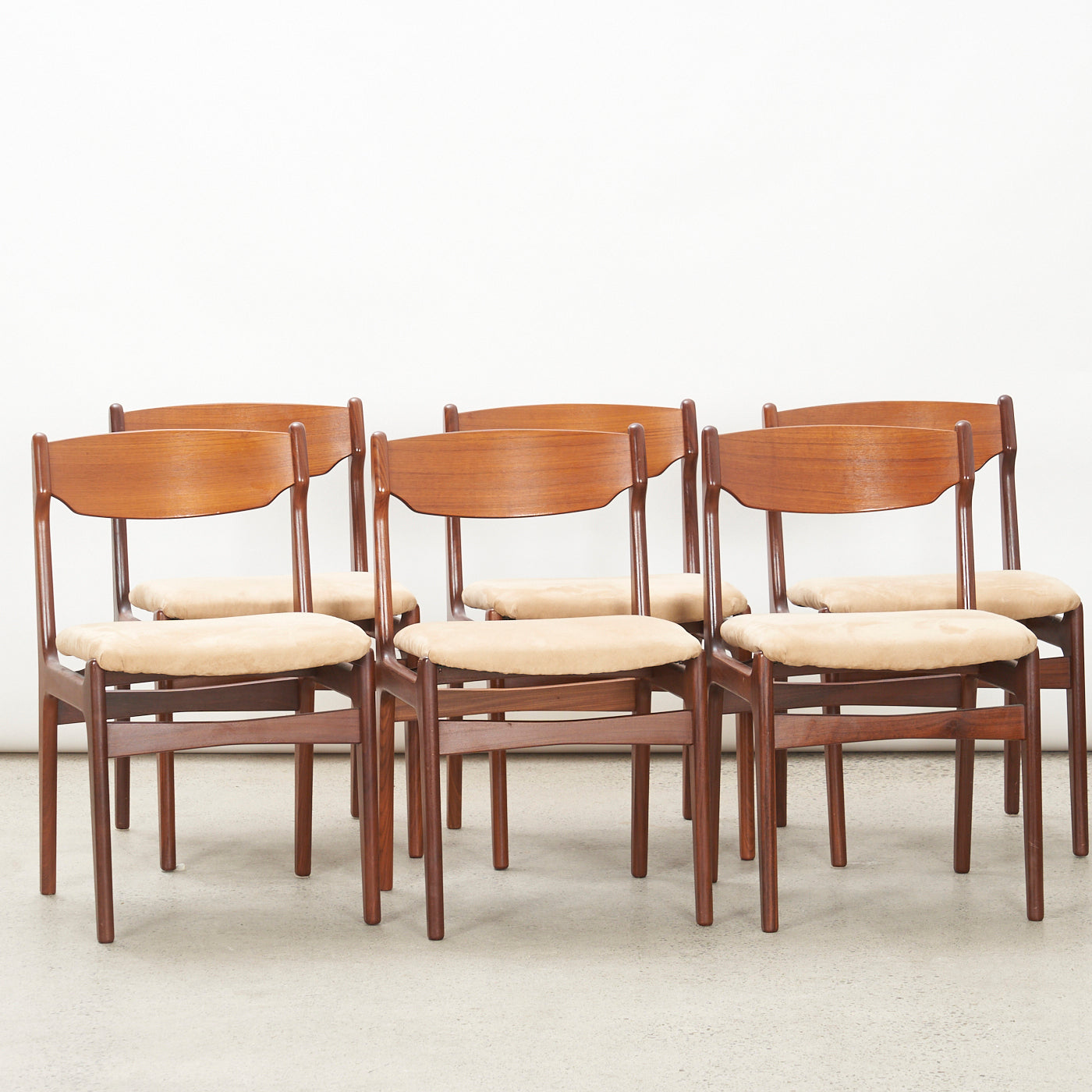 Set of 6 Teak Dining Chairs