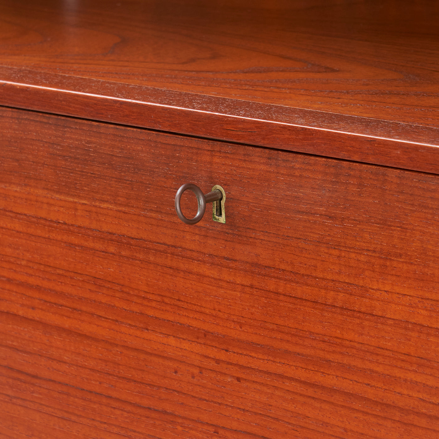 Teak Bookshelf w/ Secretary By Hans Wegner for RY Møbler, Denmark
