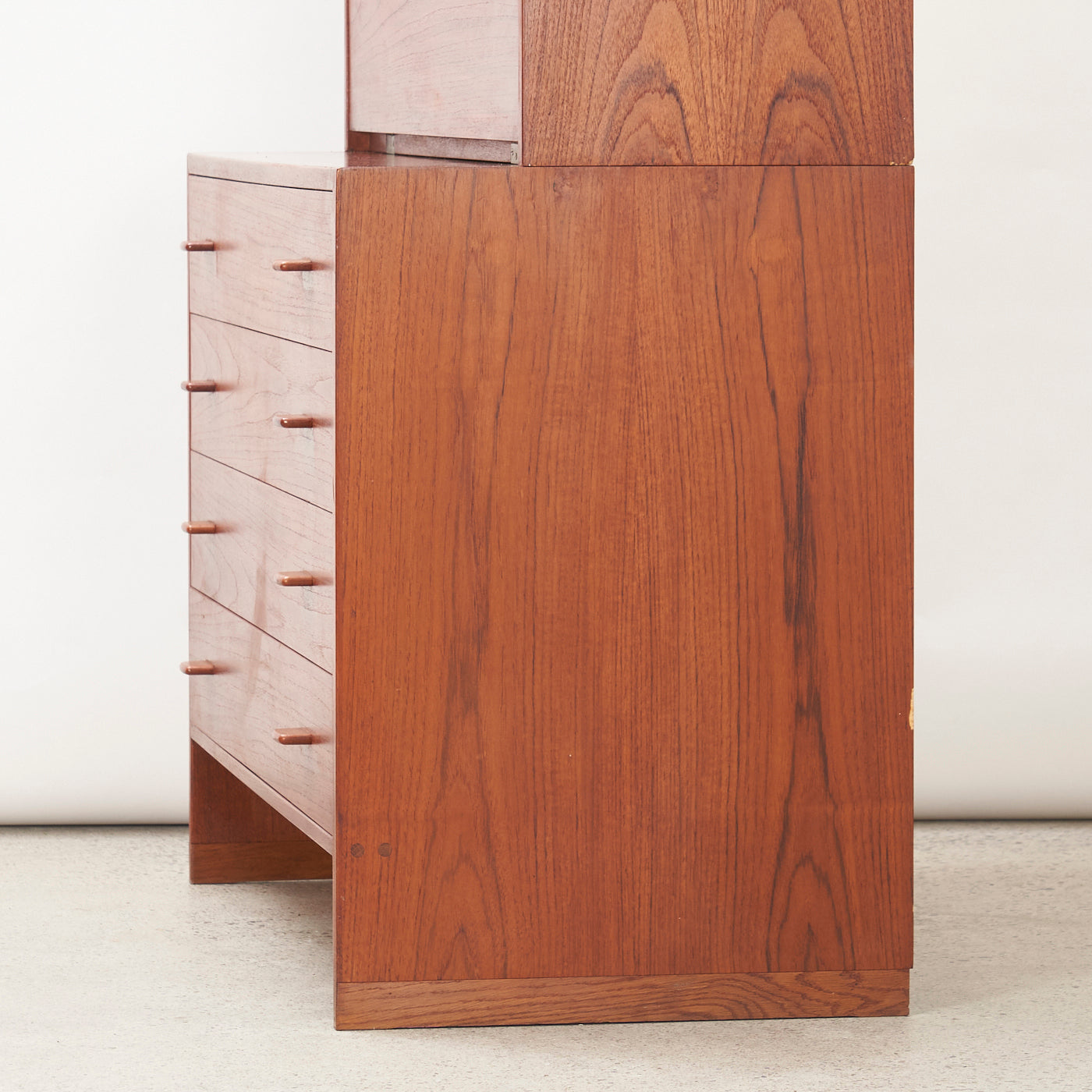 Teak Bookshelf w/ Secretary By Hans Wegner for RY Møbler, Denmark