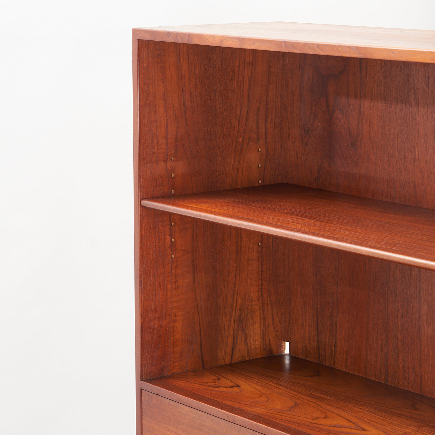 Teak Bookshelf w/ Secretary By Hans Wegner for RY Møbler, Denmark