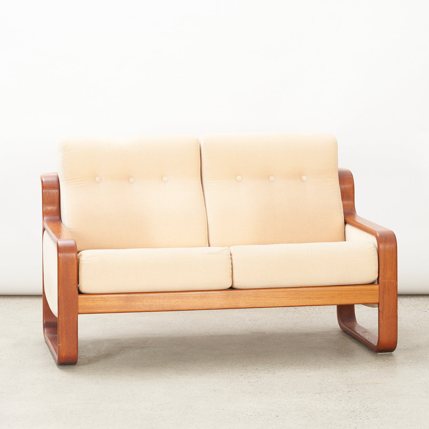 Teak Loveseat