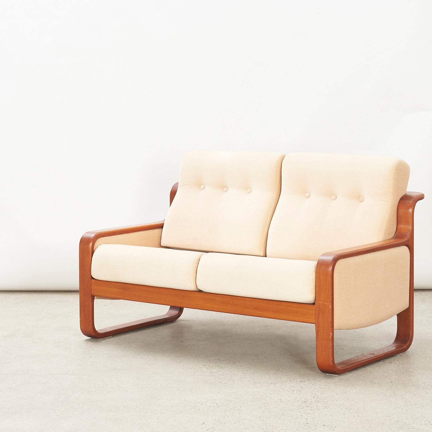 Teak Loveseat