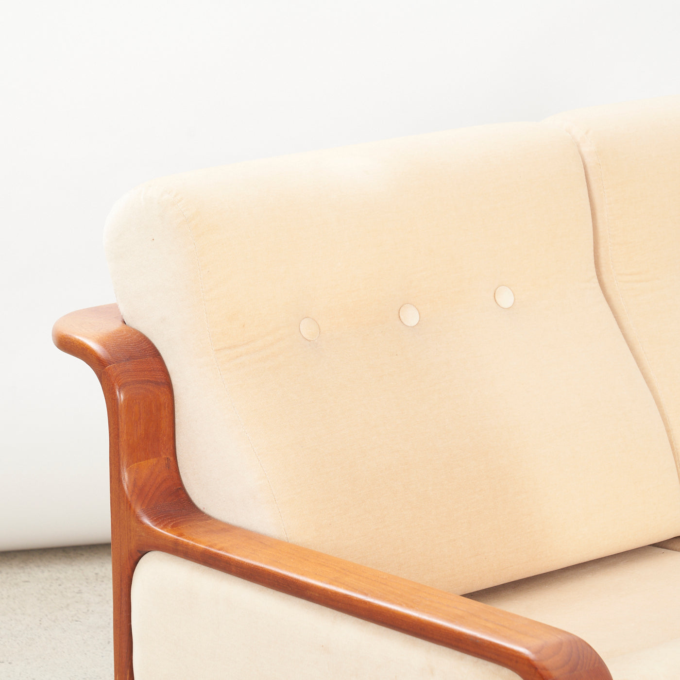 Teak Loveseat