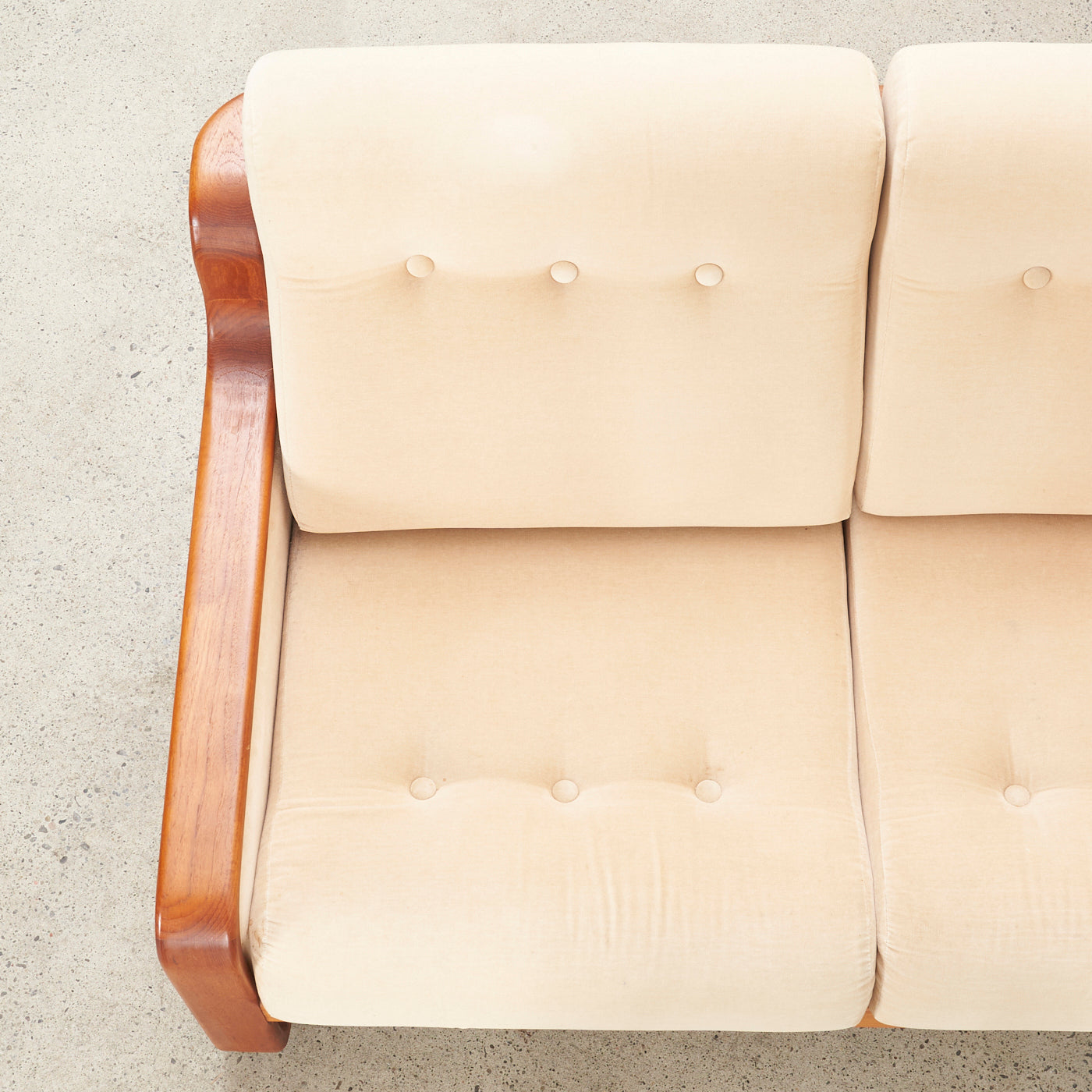 Teak Loveseat