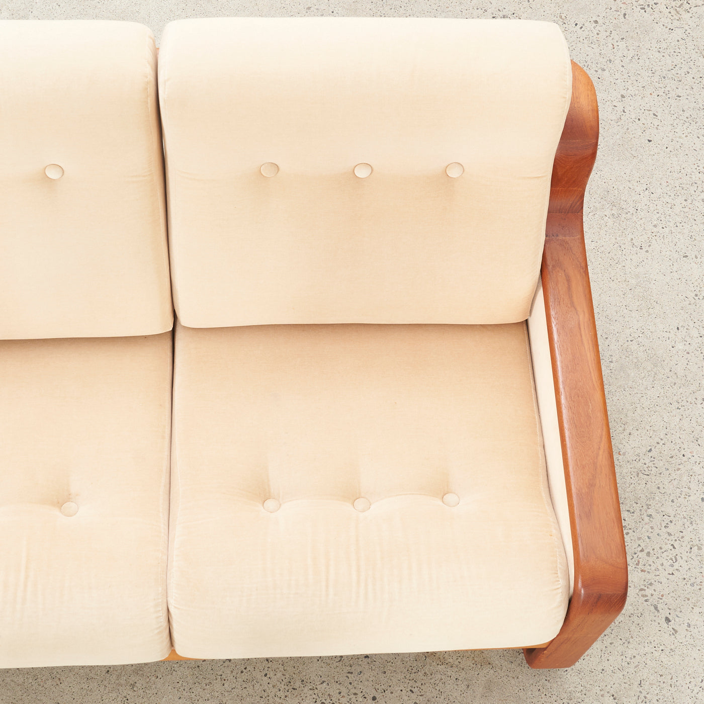 Teak Loveseat