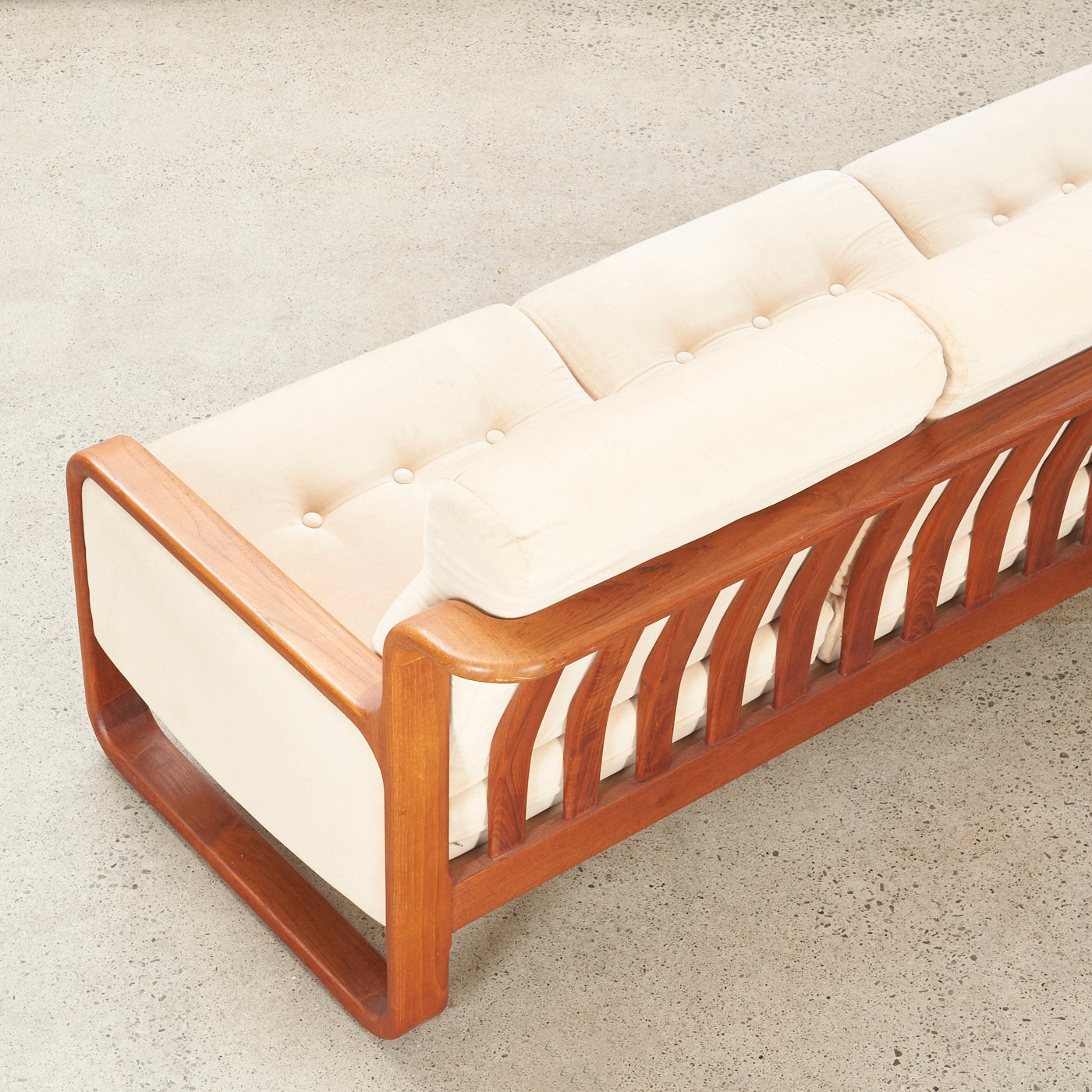 Teak 3 Seater Sofa