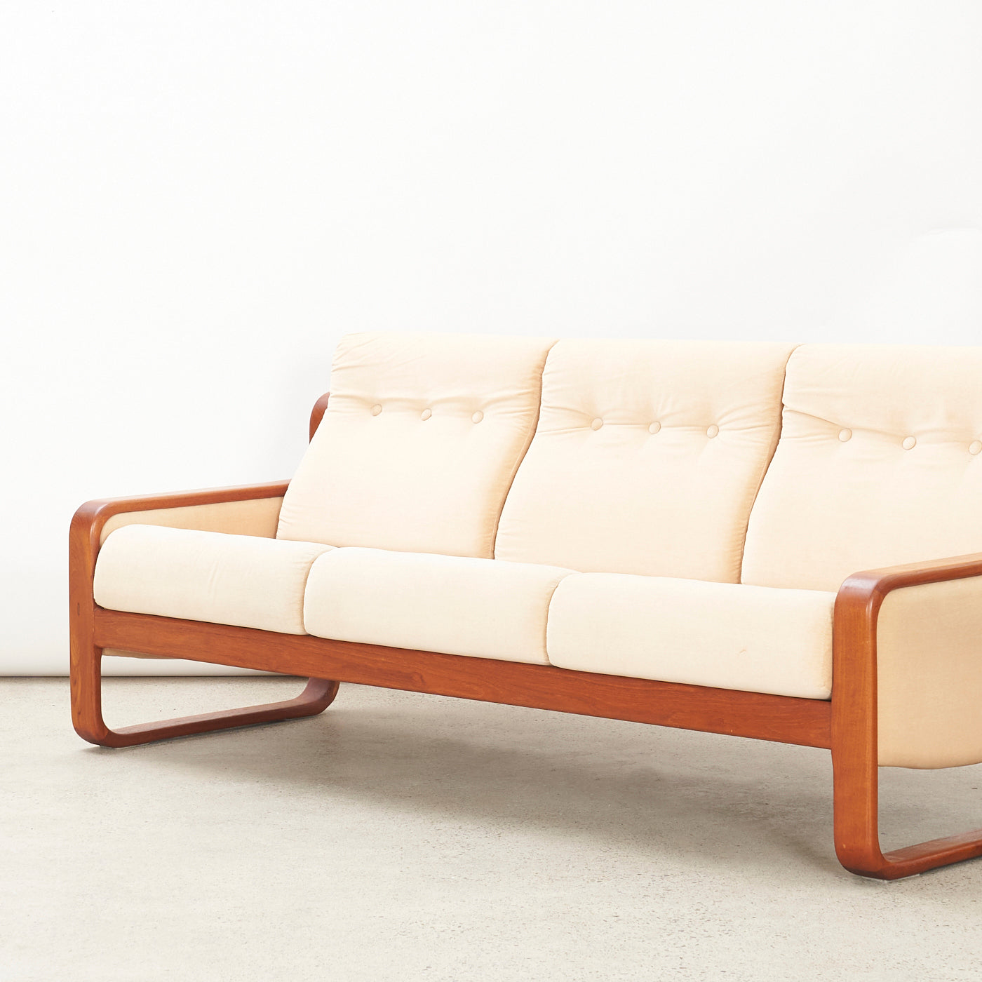 Teak 3 Seater Sofa