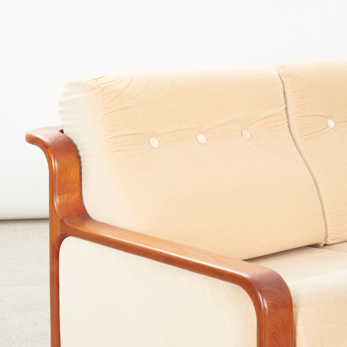 Teak 3 Seater Sofa