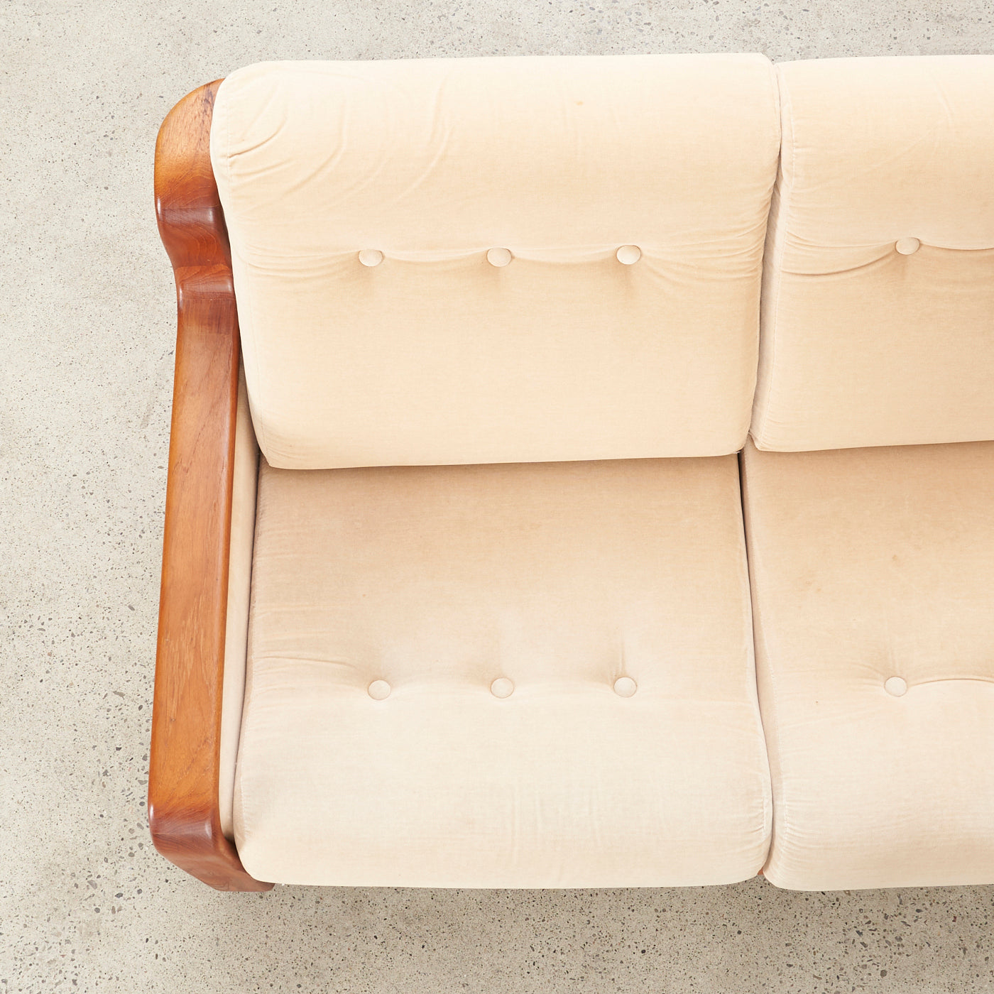 Teak 3 Seater Sofa