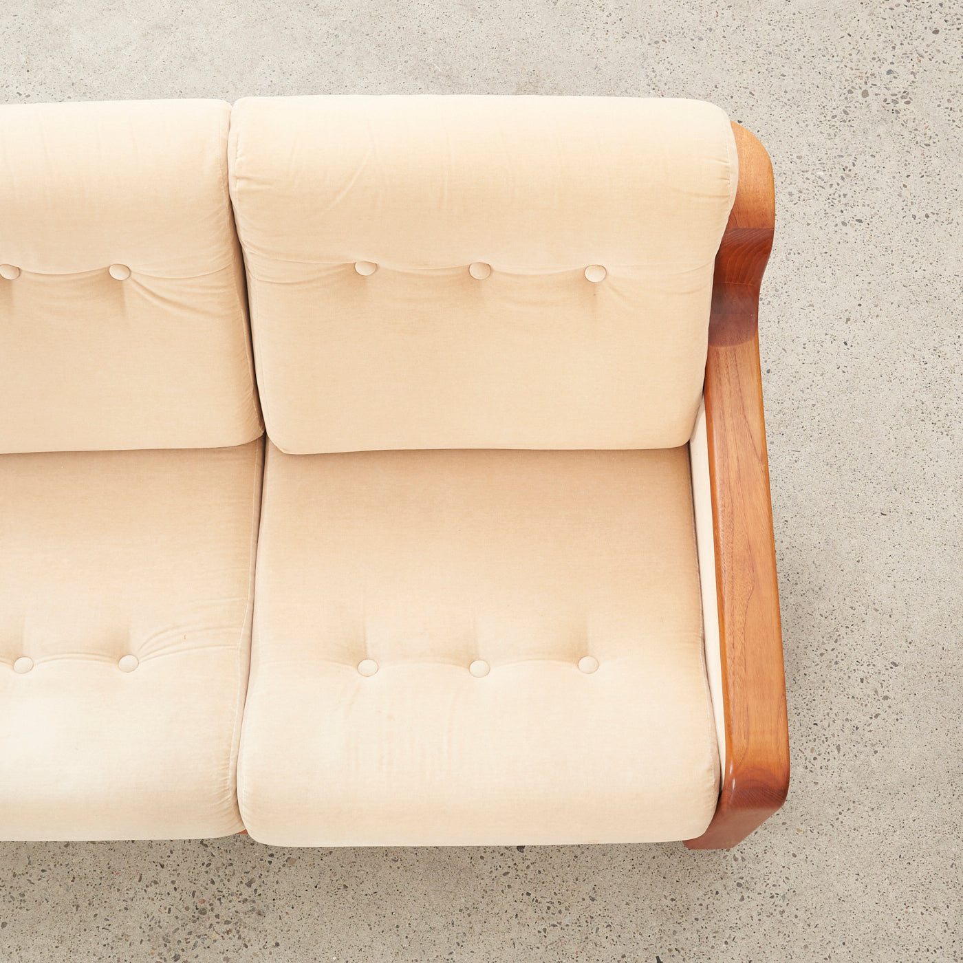 Teak 3 Seater Sofa