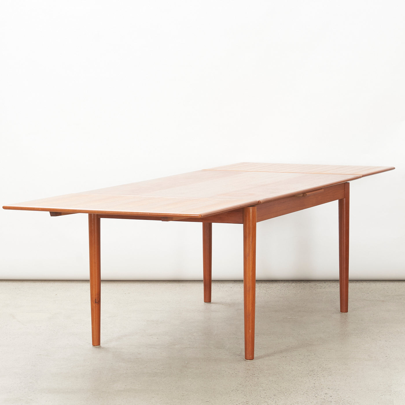 Teak Draw-Leaf Dining Table by Ansager Møbler, Denmark