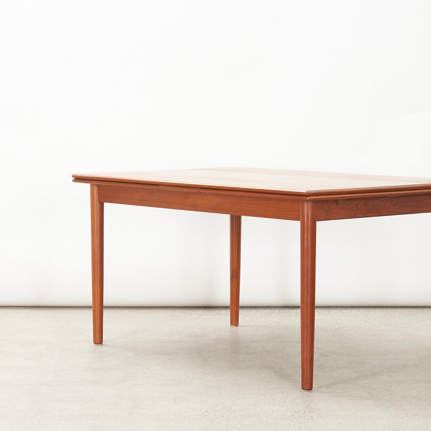 Teak Draw-Leaf Dining Table by Ansager Møbler, Denmark