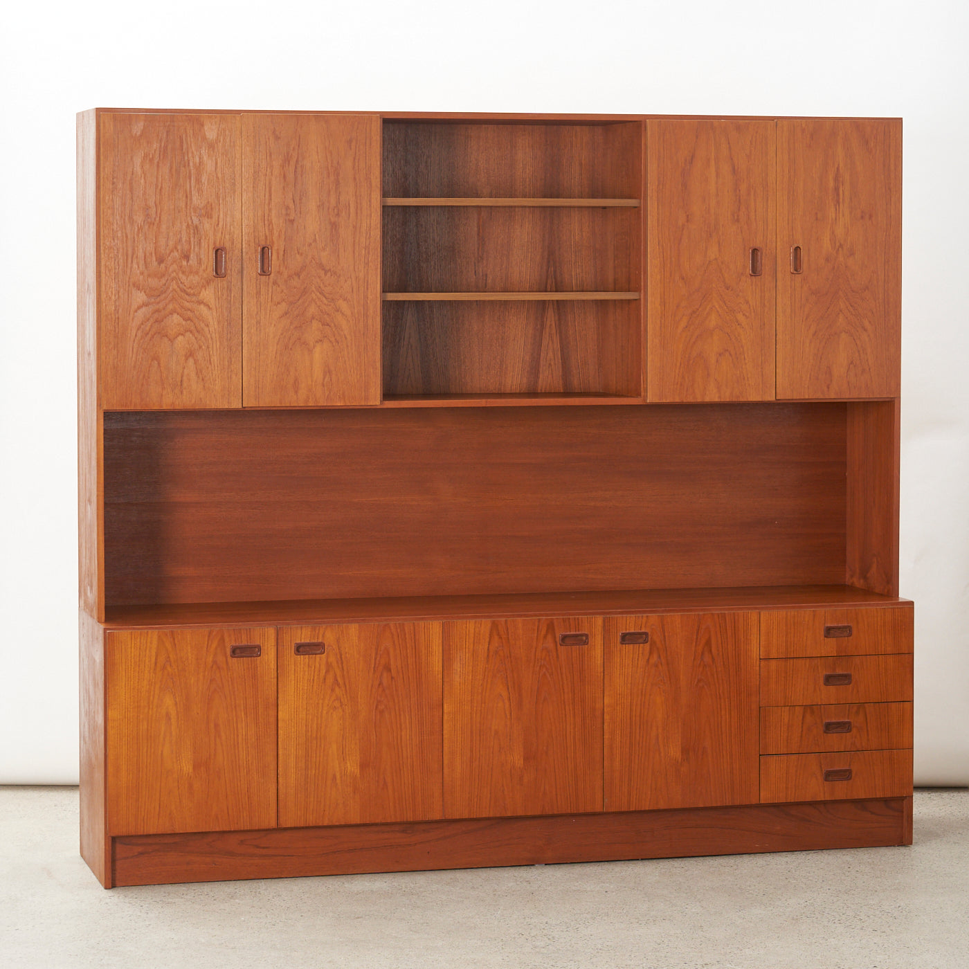Teak Wall Unit