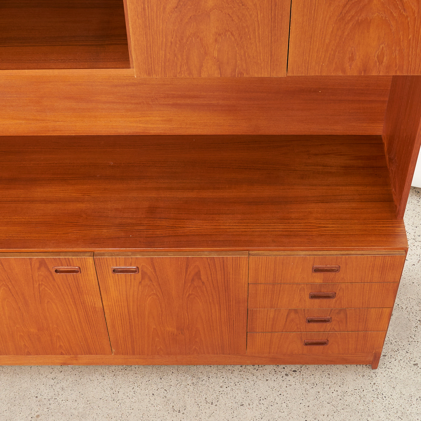 Teak Wall Unit