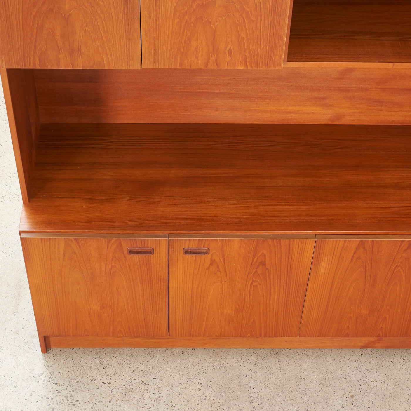 Teak Wall Unit