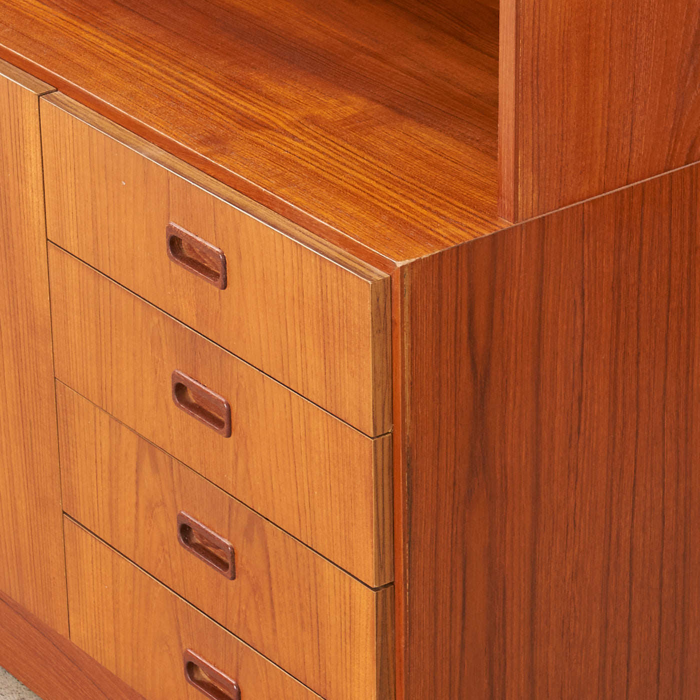 Teak Wall Unit