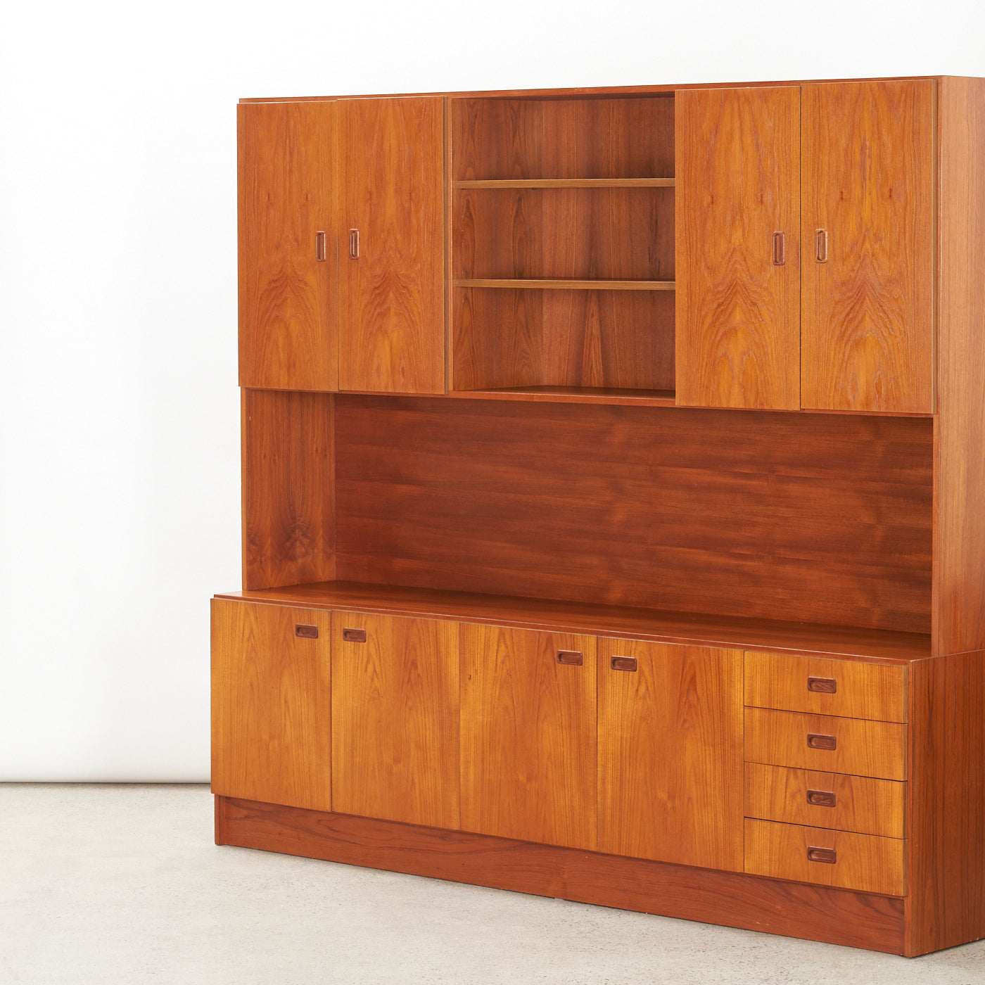 Teak Wall Unit