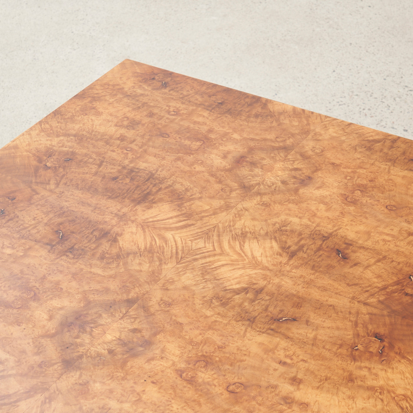 Square Burl Coffee Table by Directional