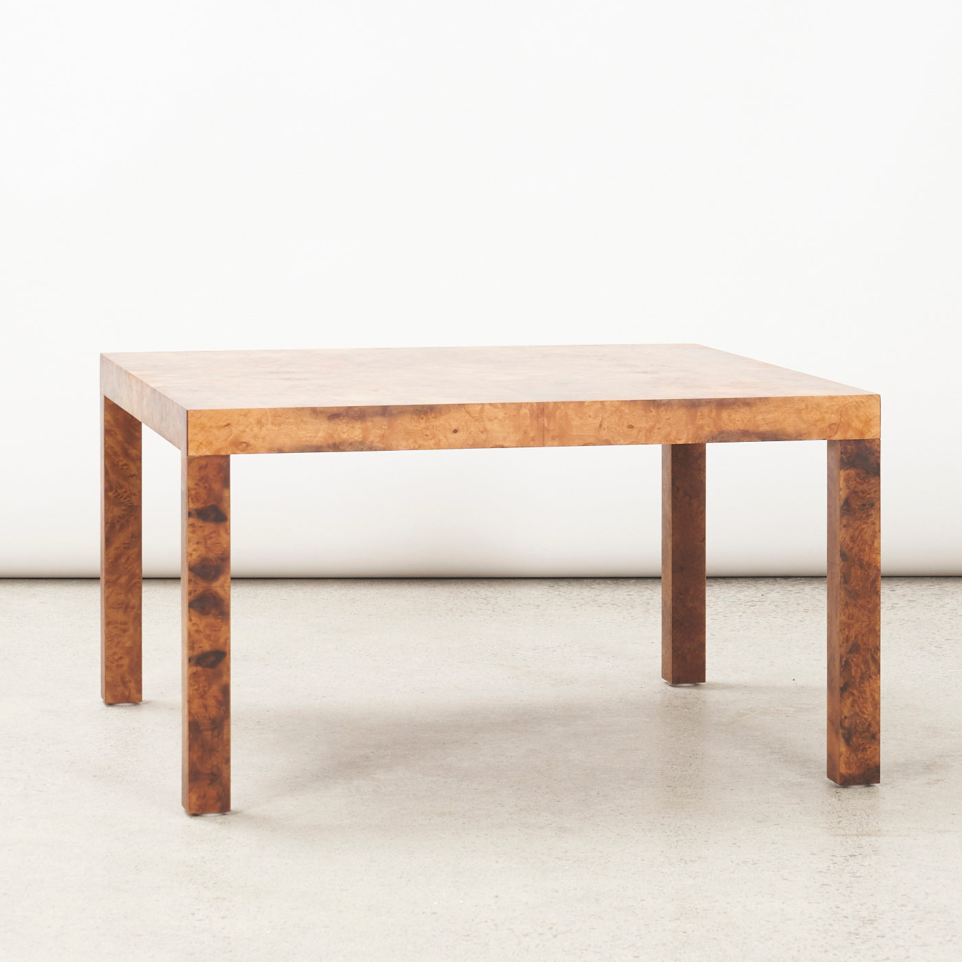 Square Burl Coffee Table by Directional