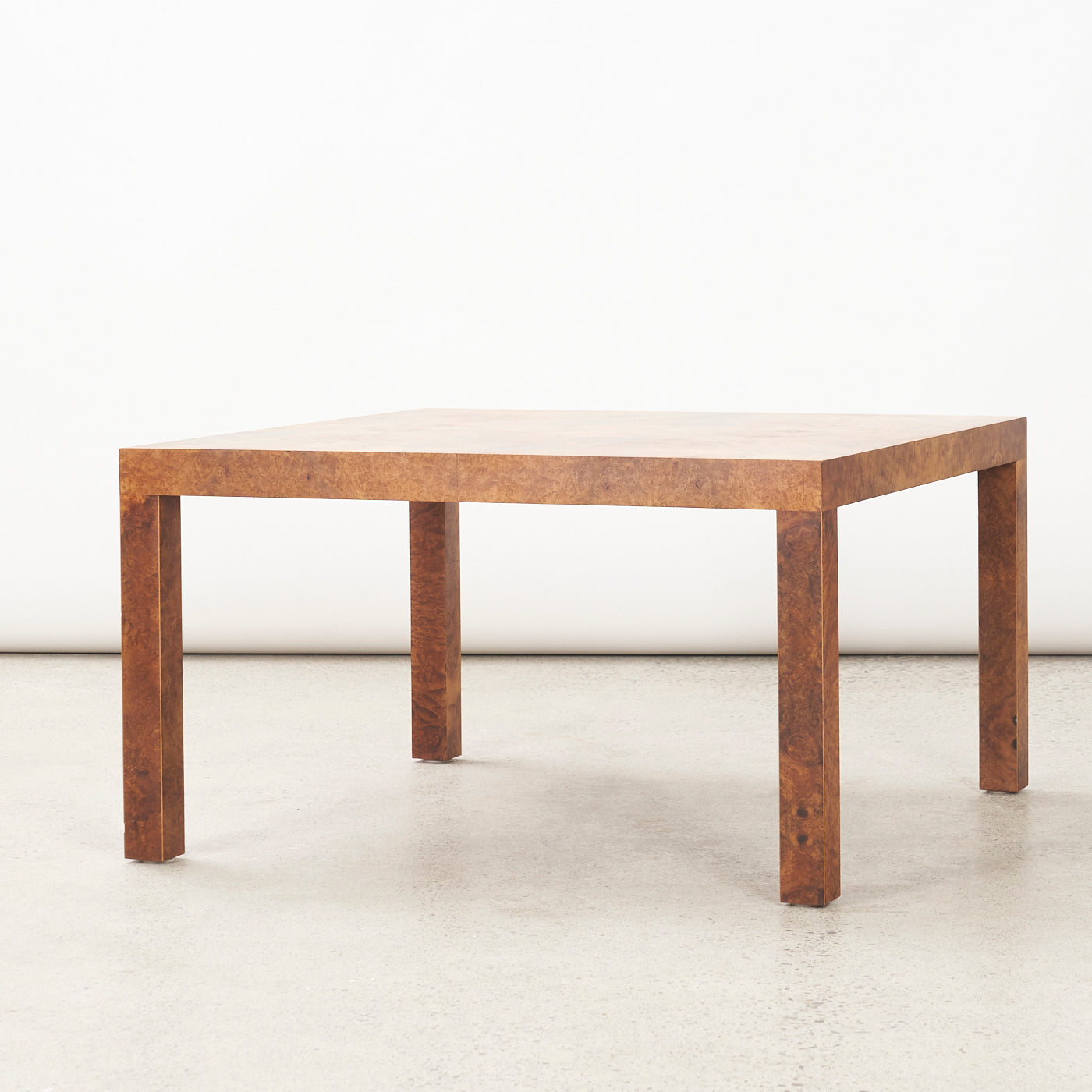 Square Burl Coffee Table by Directional