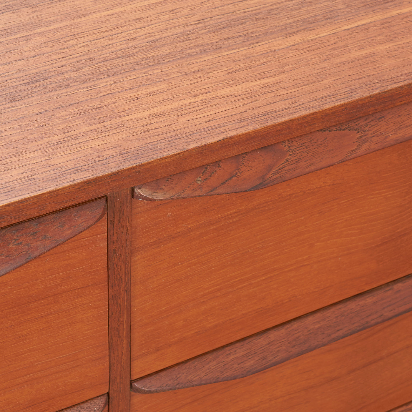 Teak 9 Drawer Dresser