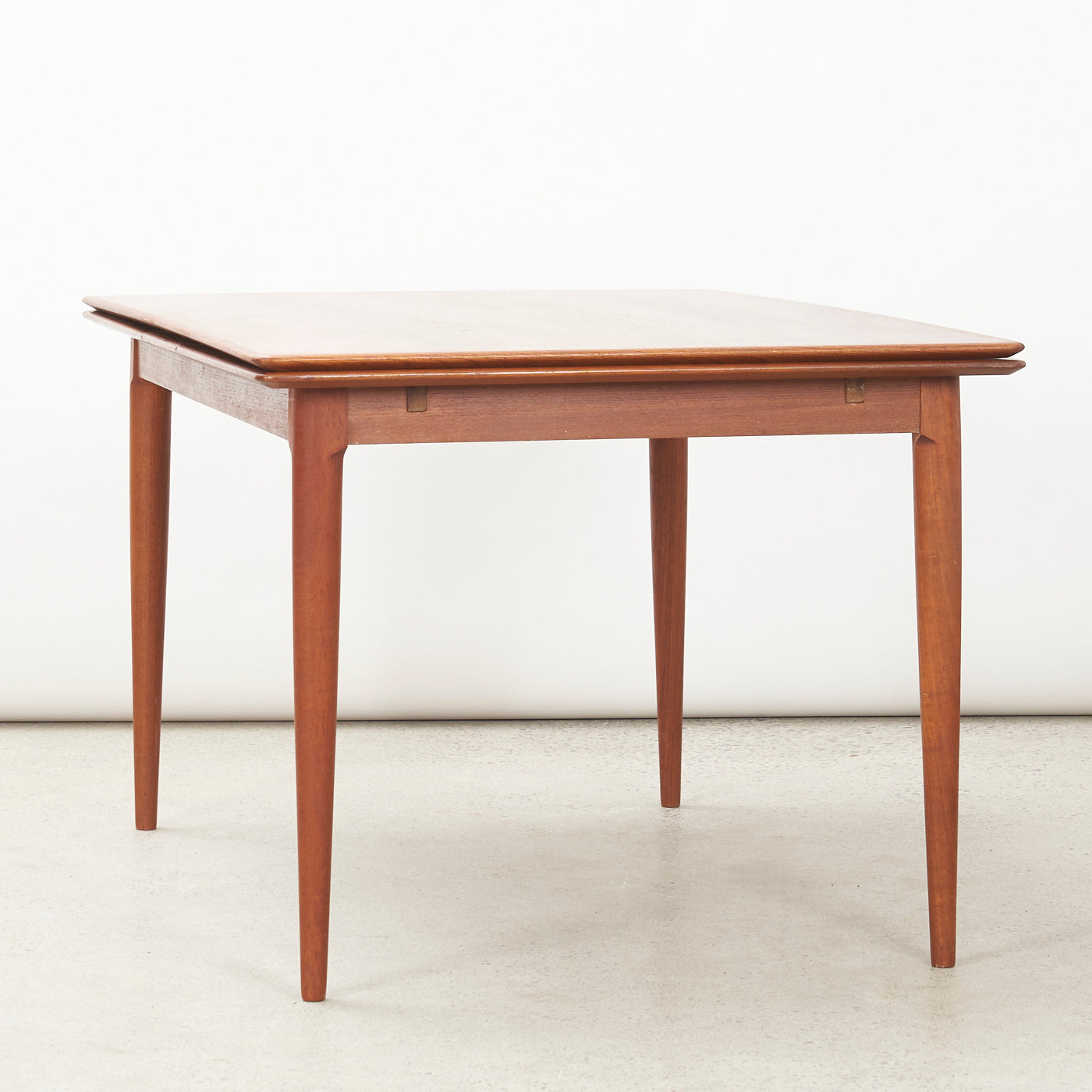 Teak Draw Leaf Dining Table by Skovmand & Andersen, Denmark