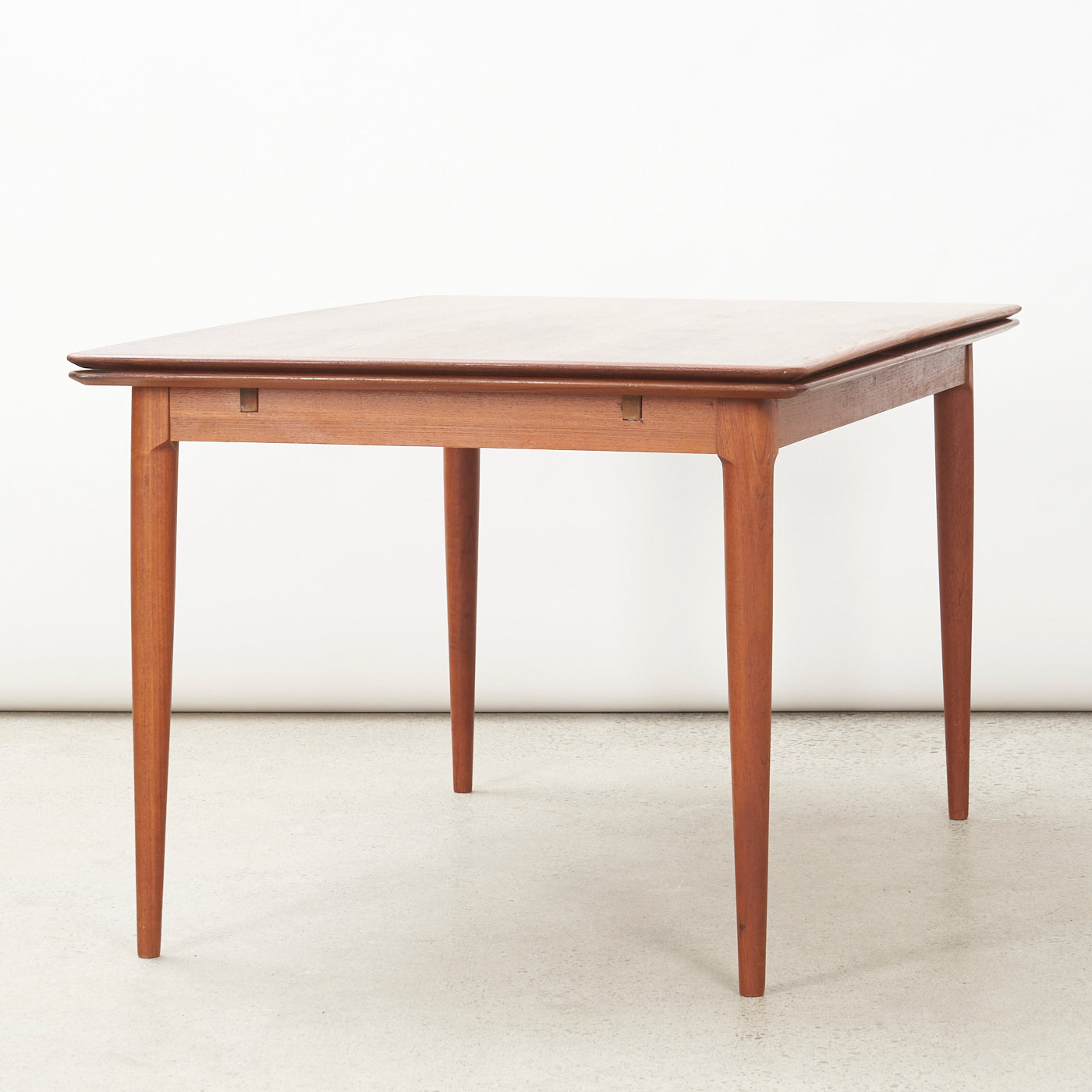 Teak Draw Leaf Dining Table by Skovmand & Andersen, Denmark