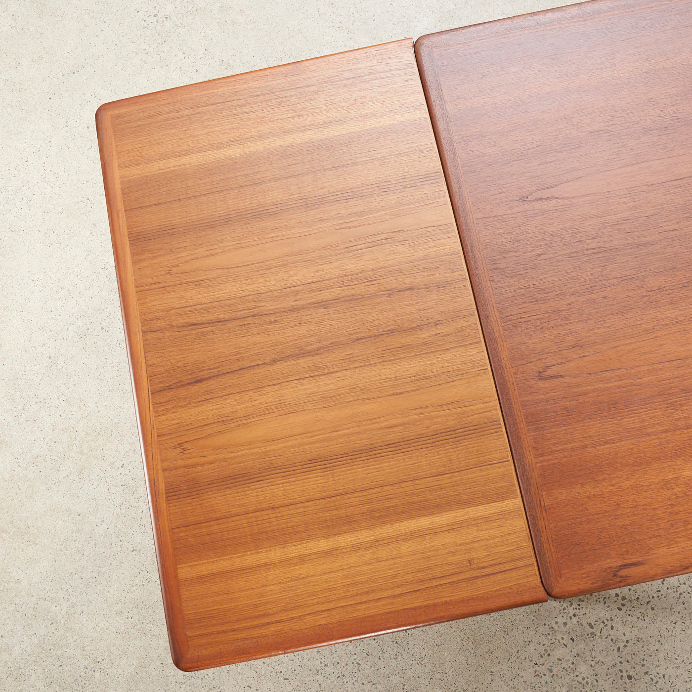 Teak Draw Leaf Dining Table by Skovmand & Andersen, Denmark