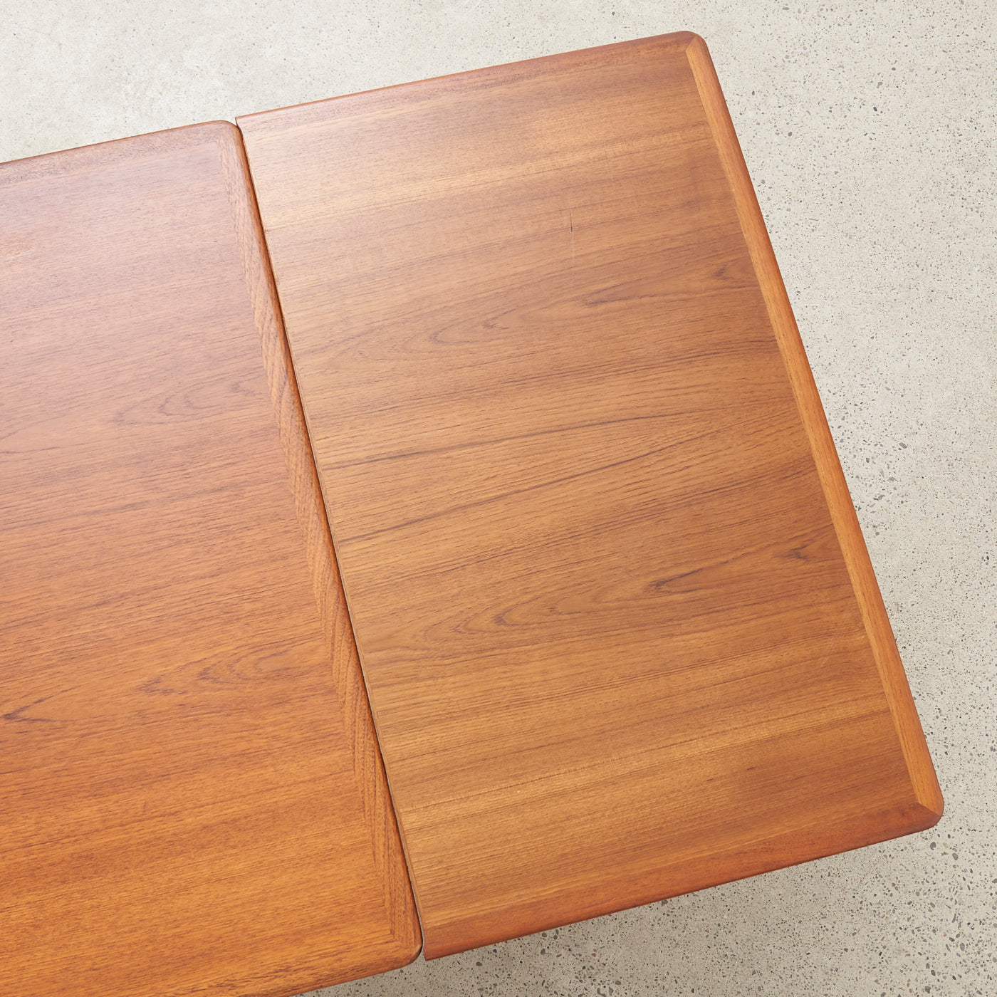 Teak Draw Leaf Dining Table by Skovmand & Andersen, Denmark