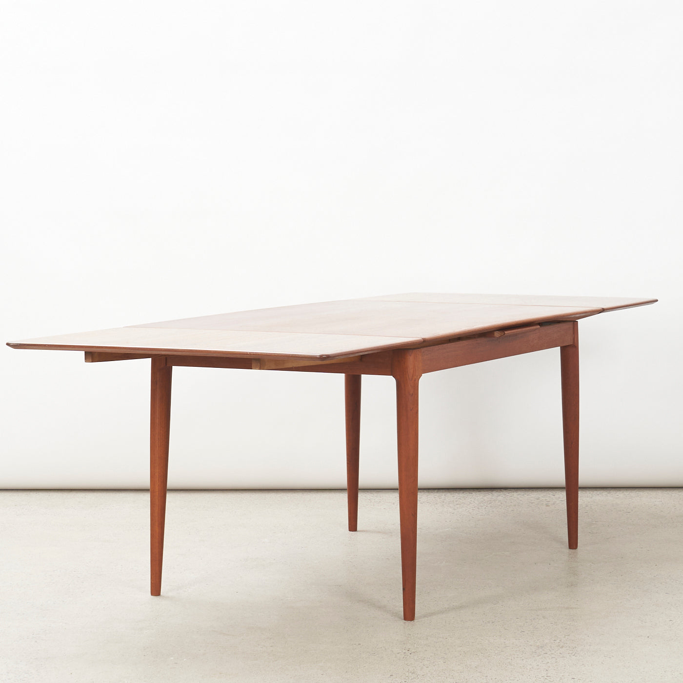 Teak Draw Leaf Dining Table by Skovmand & Andersen, Denmark