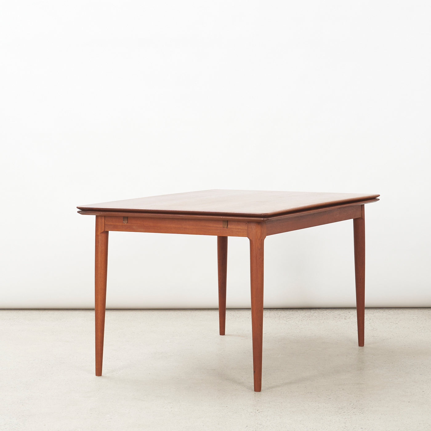 Teak Draw Leaf Dining Table by Skovmand & Andersen, Denmark