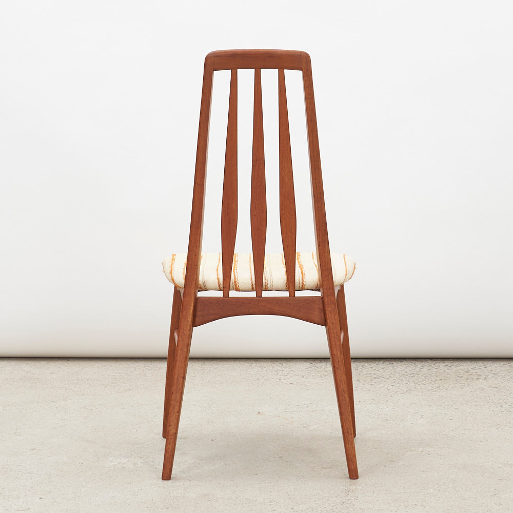 Set of 4 Teak 'Eva' Dining Chairs by Niels Koefoed, Denmark