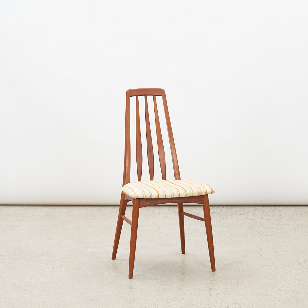 Set of 4 Teak 'Eva' Dining Chairs by Niels Koefoed, Denmark