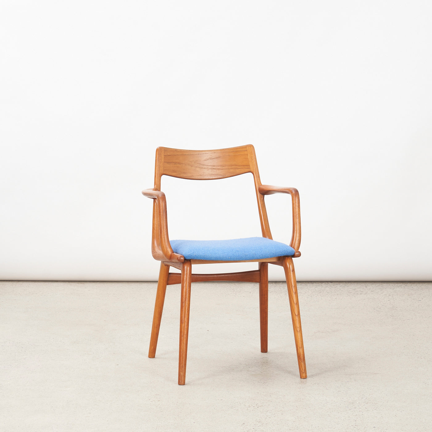Set of 4 ‘Boomerang’ Teak Dining Chairs by Alfred Christensen for Slagelse Møbelværk