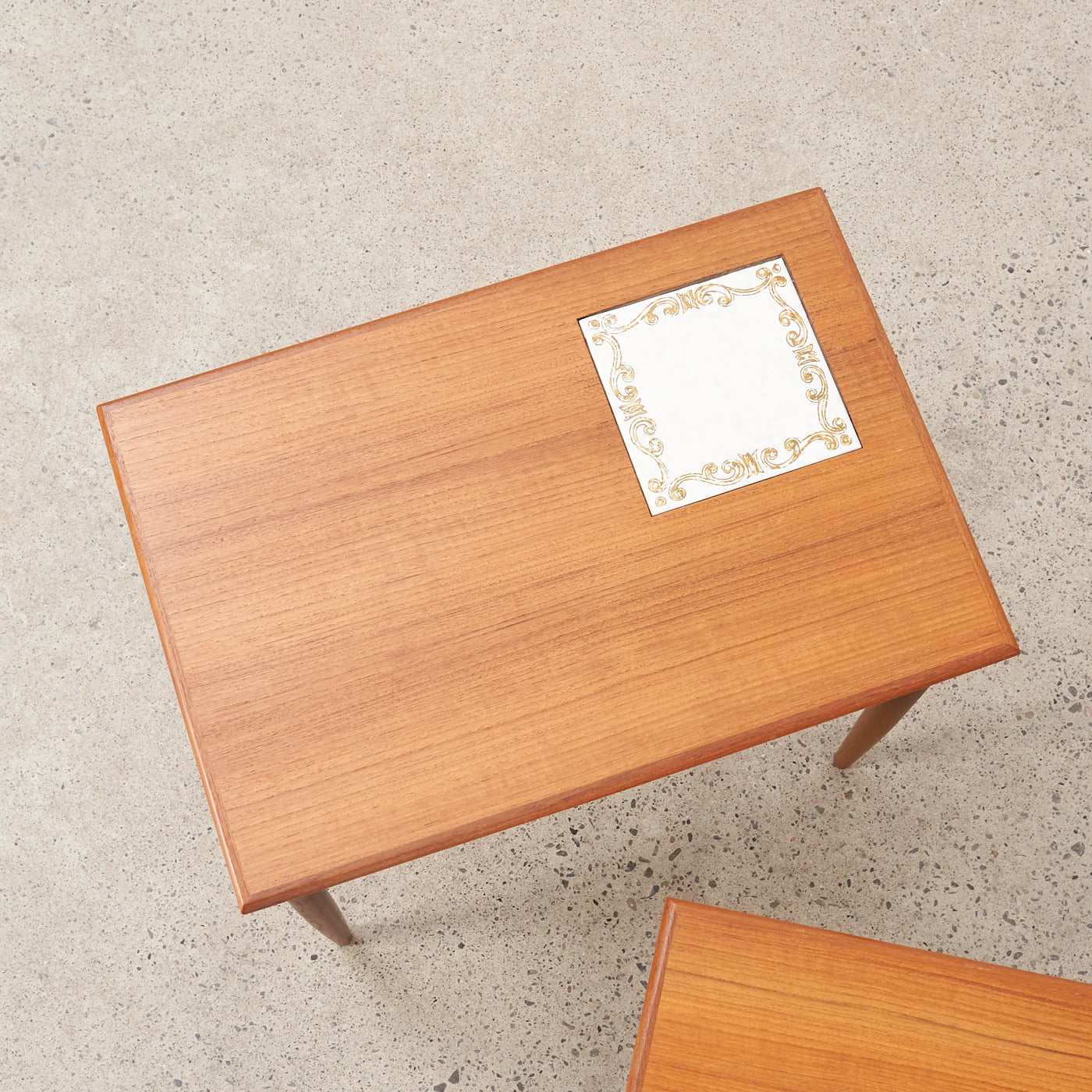 Set of Teak Nesting Tables