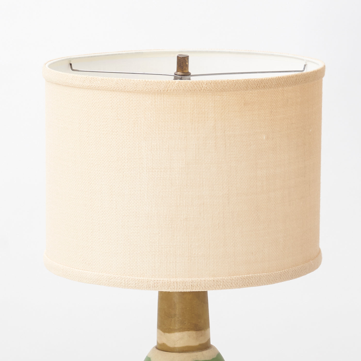 Vintage Wood & Plastic Table Lamp