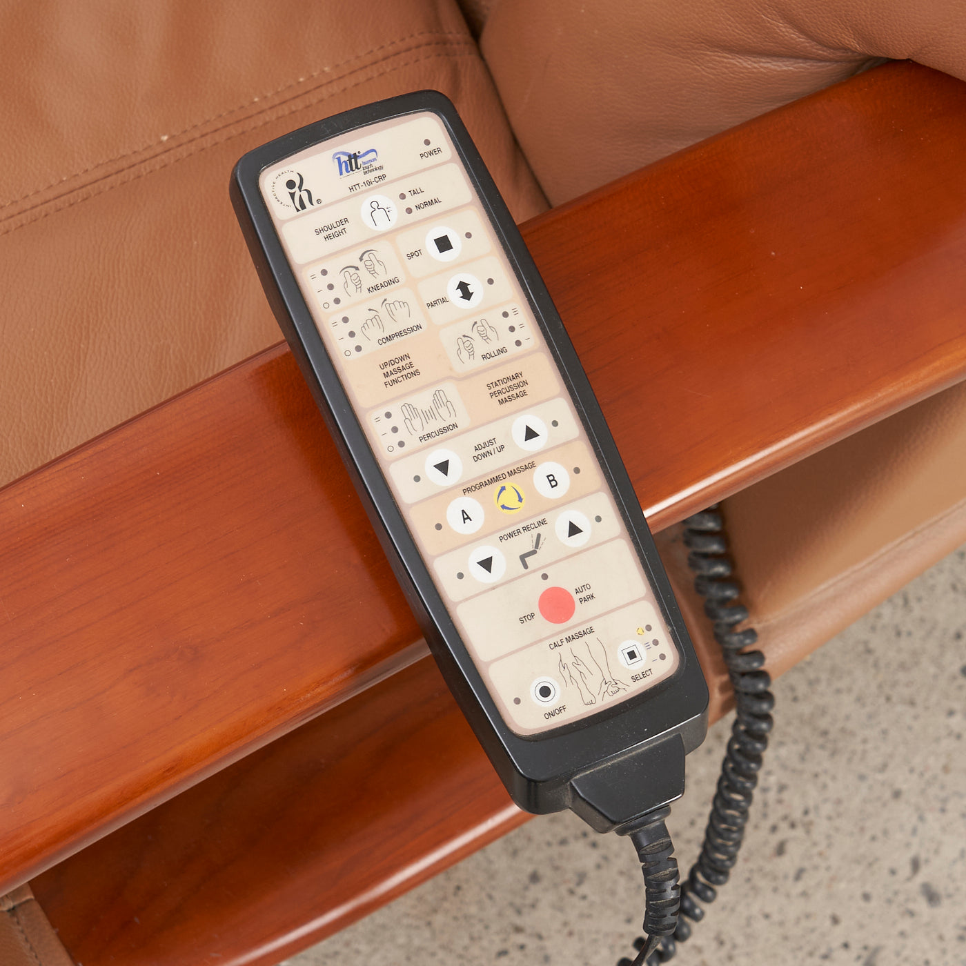 Human Touch Leather Reclining Massage Chair