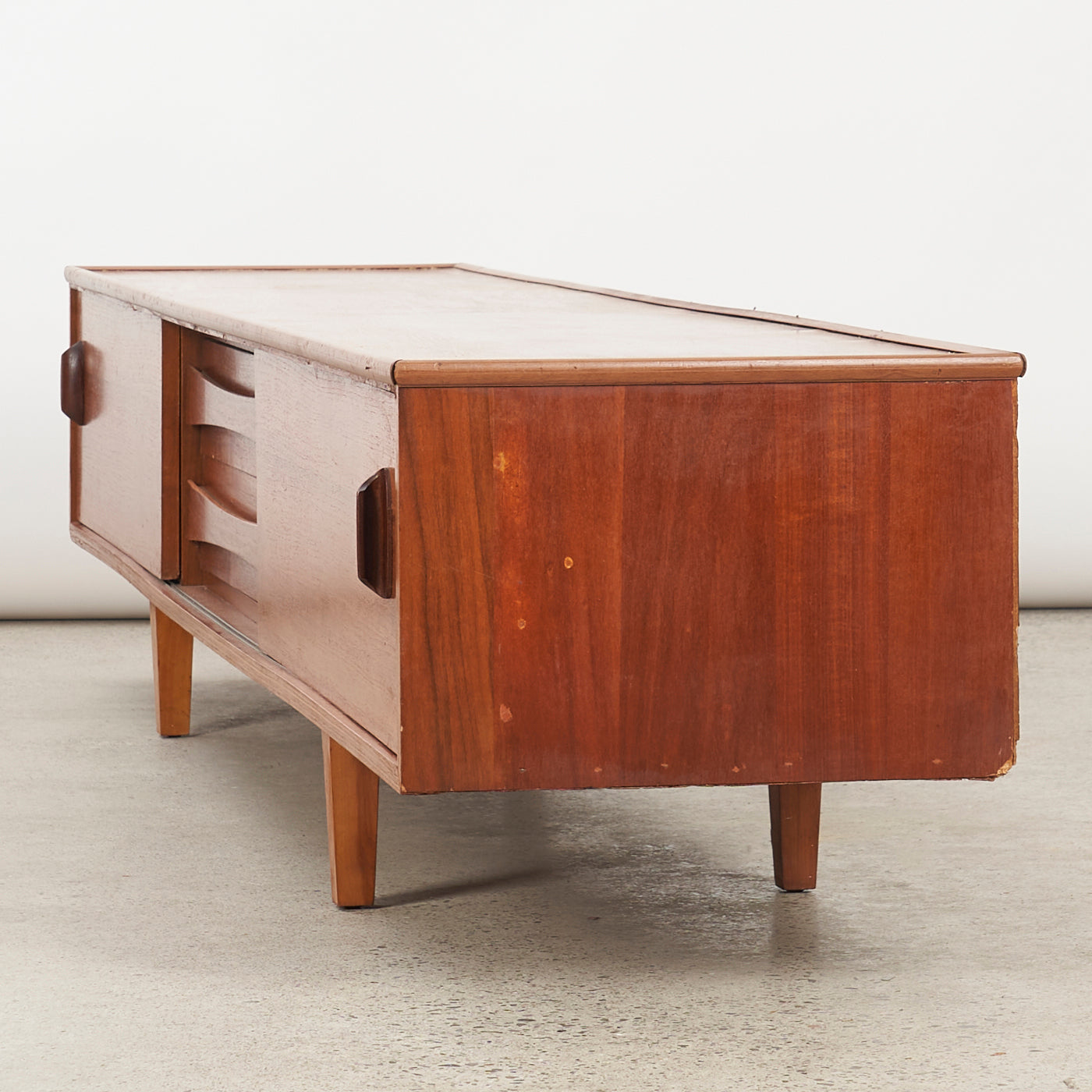 Low Teak Sideboard