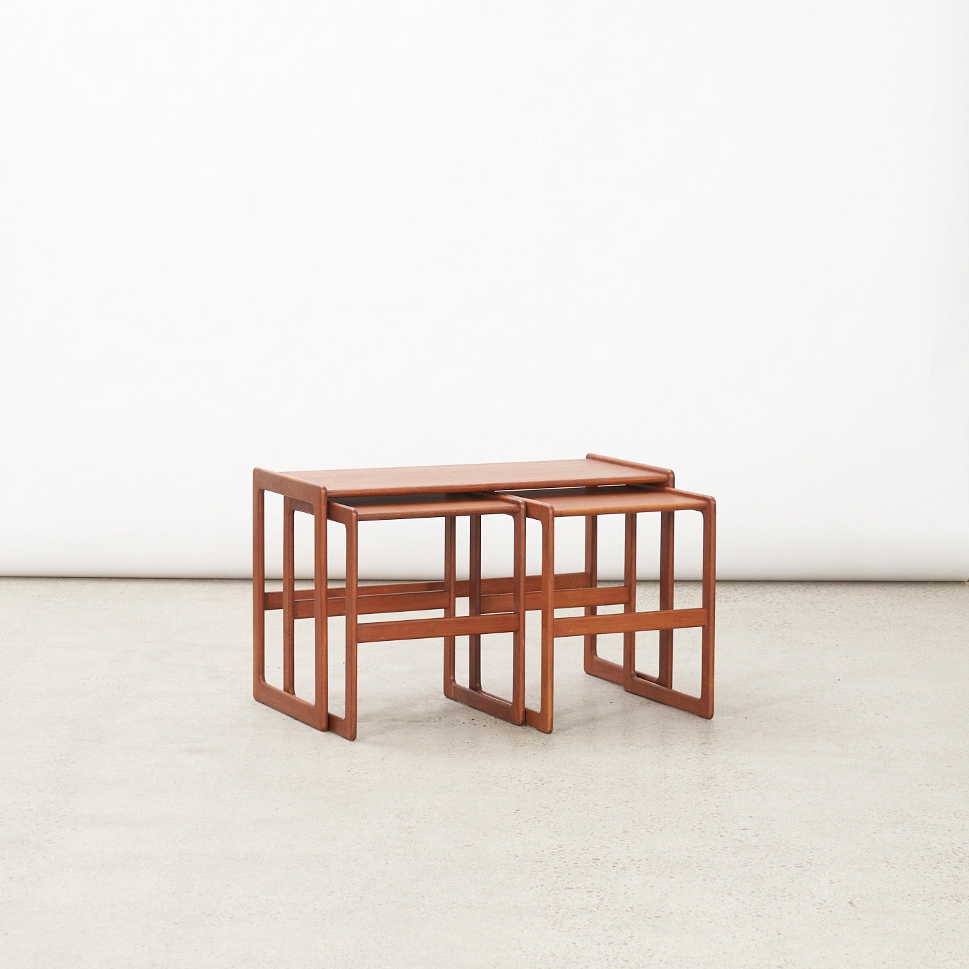 Set of 3 Teak Nesting Tables by Mogens Kold, Denmark
