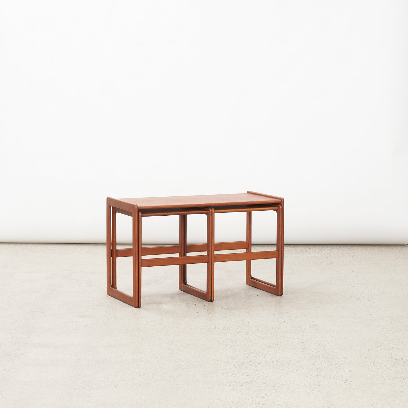Set of 3 Teak Nesting Tables by Mogens Kold, Denmark
