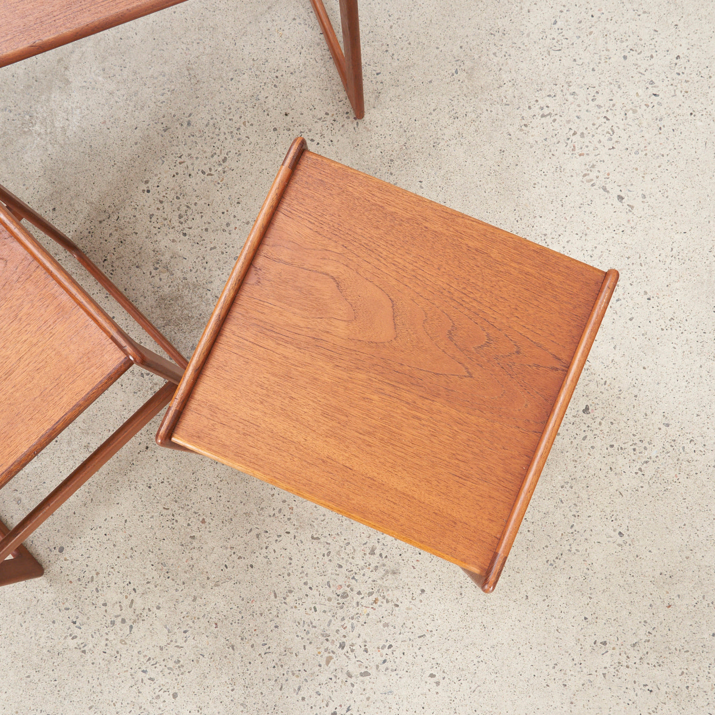 Set of 3 Teak Nesting Tables by Mogens Kold, Denmark