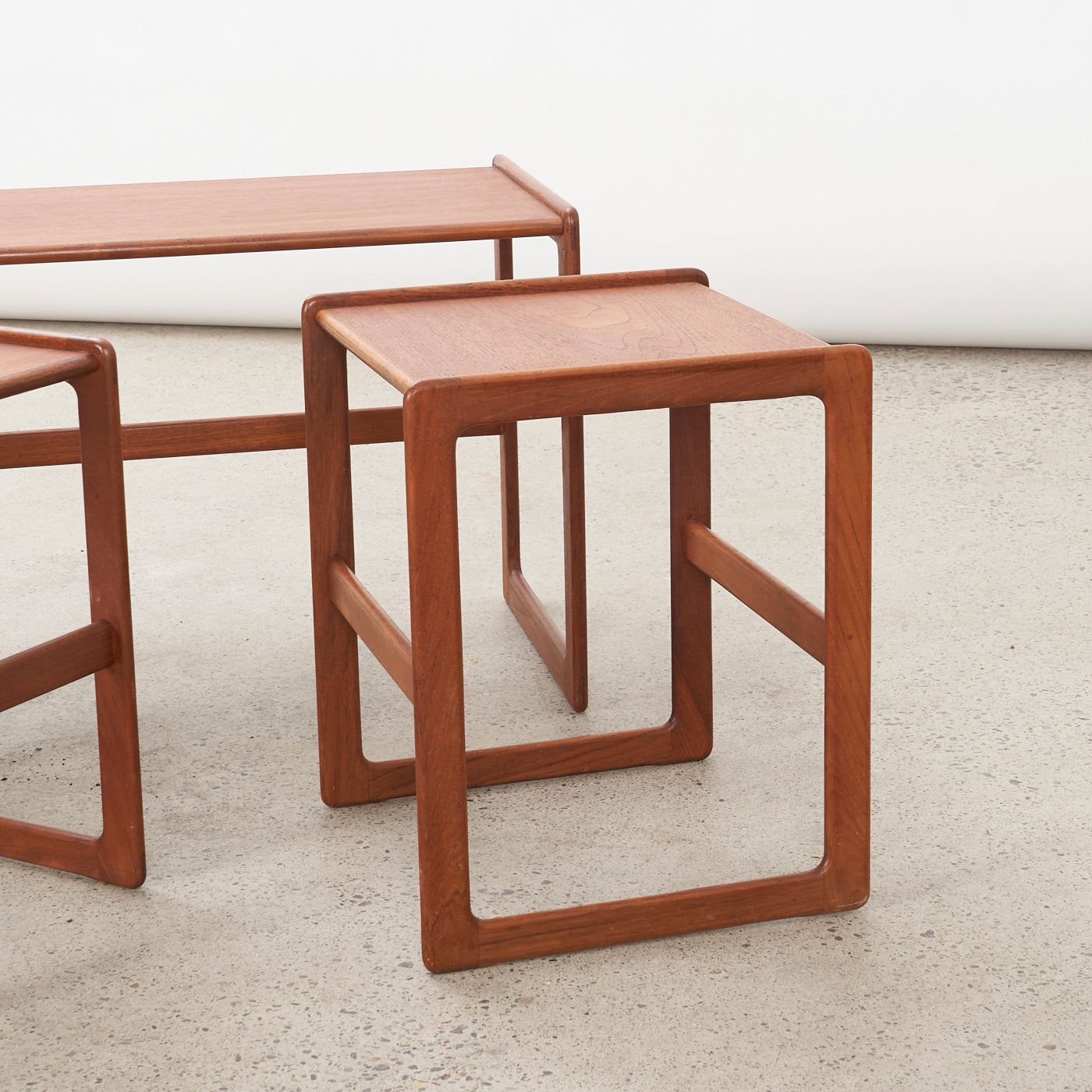 Set of 3 Teak Nesting Tables by Mogens Kold, Denmark