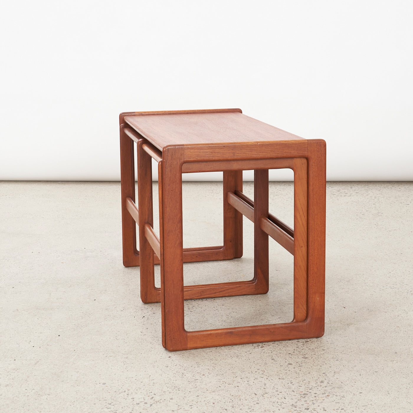 Set of 3 Teak Nesting Tables by Mogens Kold, Denmark