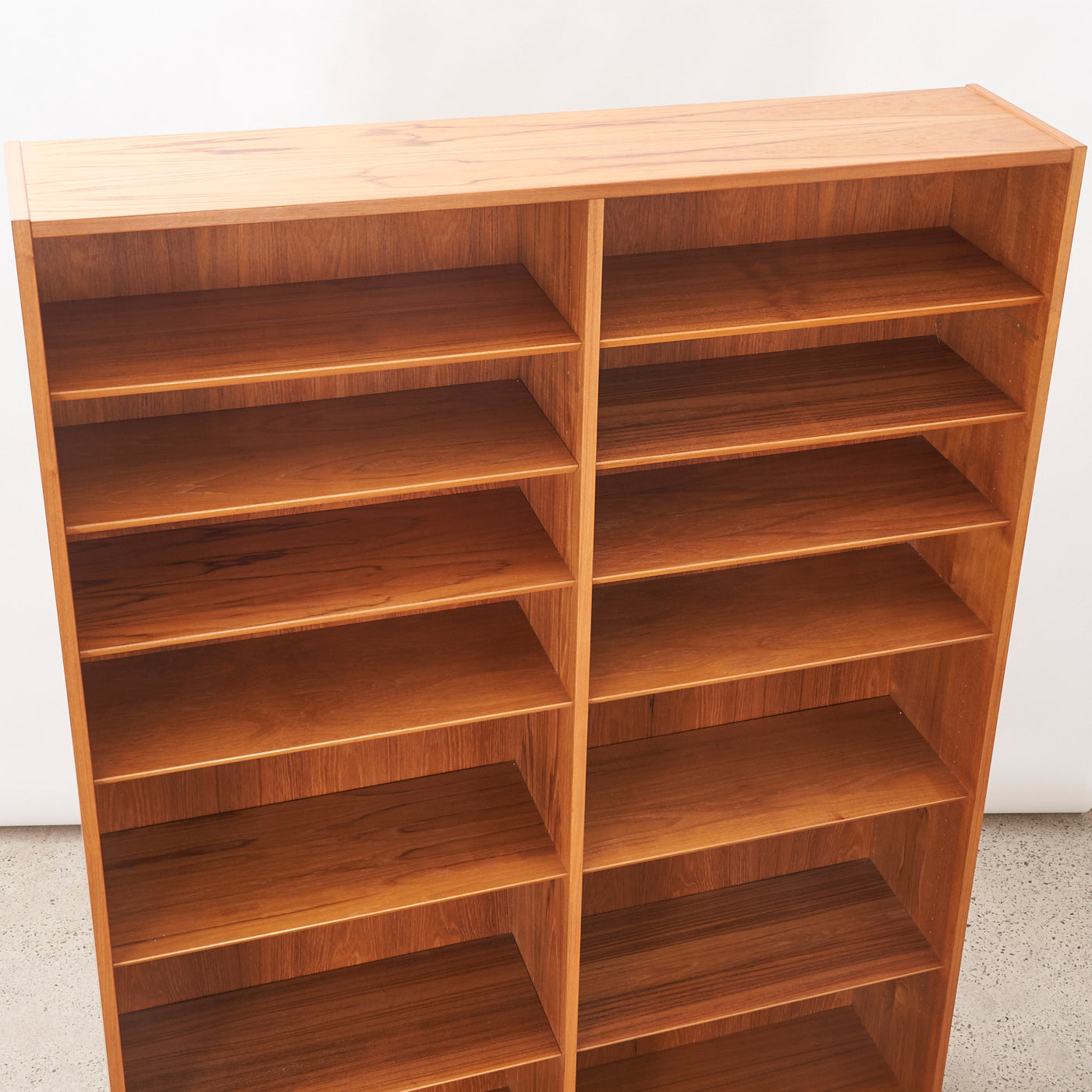Teak Double Bookcase by Poul Hundevad, Denmark