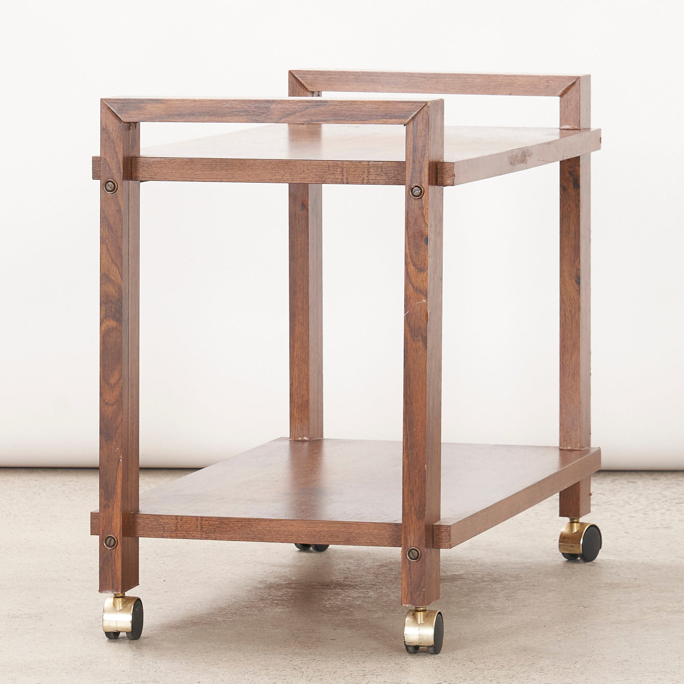 Vintage Laminate Bar Cart