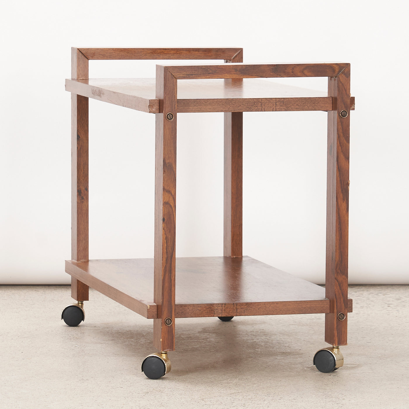 Vintage Laminate Bar Cart