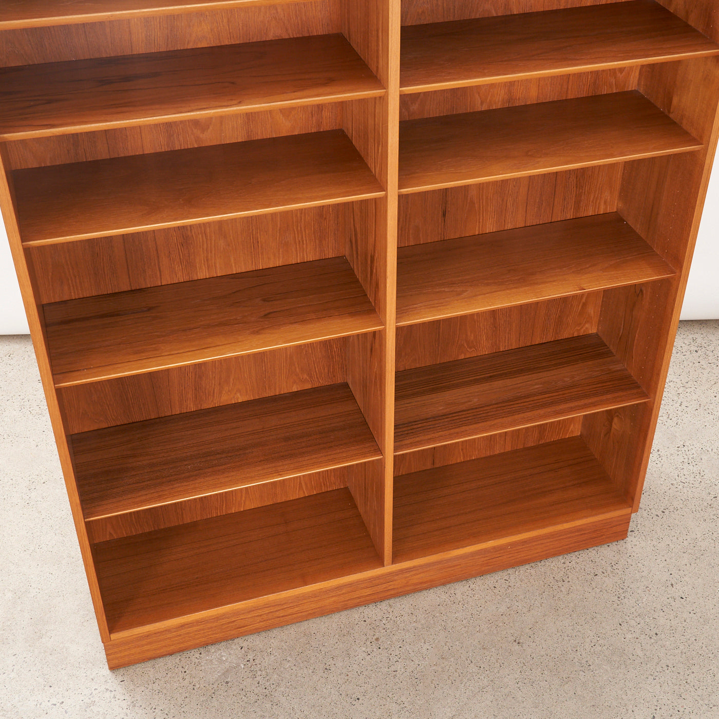 Teak Double Bookcase by Poul Hundevad, Denmark