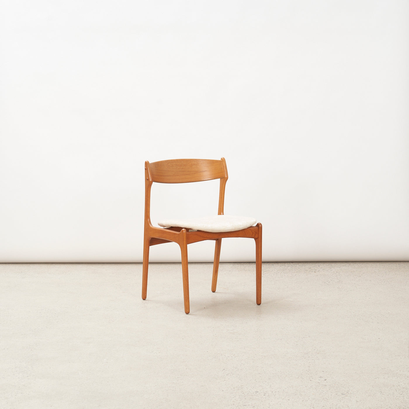 Set of 6 'Model 49' Teak Dining Chairs by Erik Buch for O.D. Møbler, Denmark